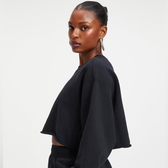 Good American Cropped and Cool Sweater - Picture 3 of 9